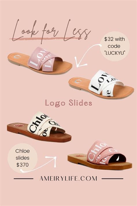 chloe dupe slides